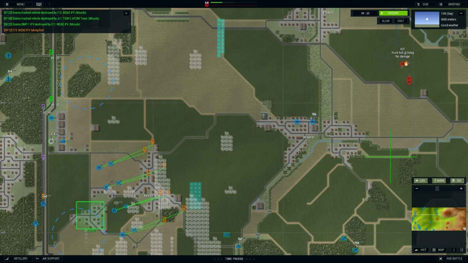 Изображение игры: Armored Brigade