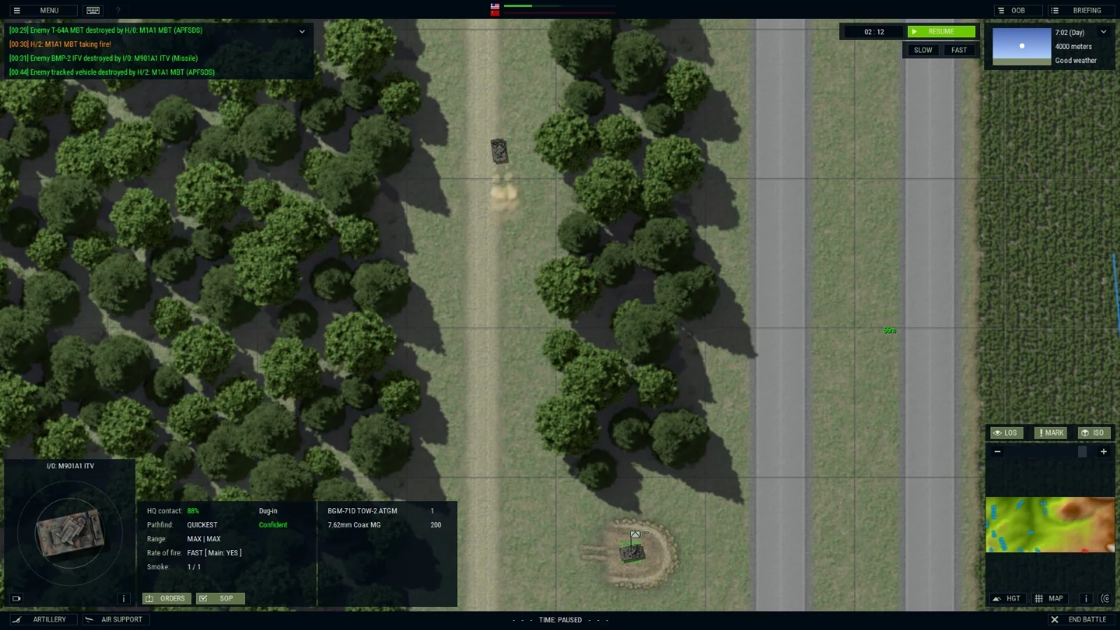 Изображение игры: Armored Brigade
