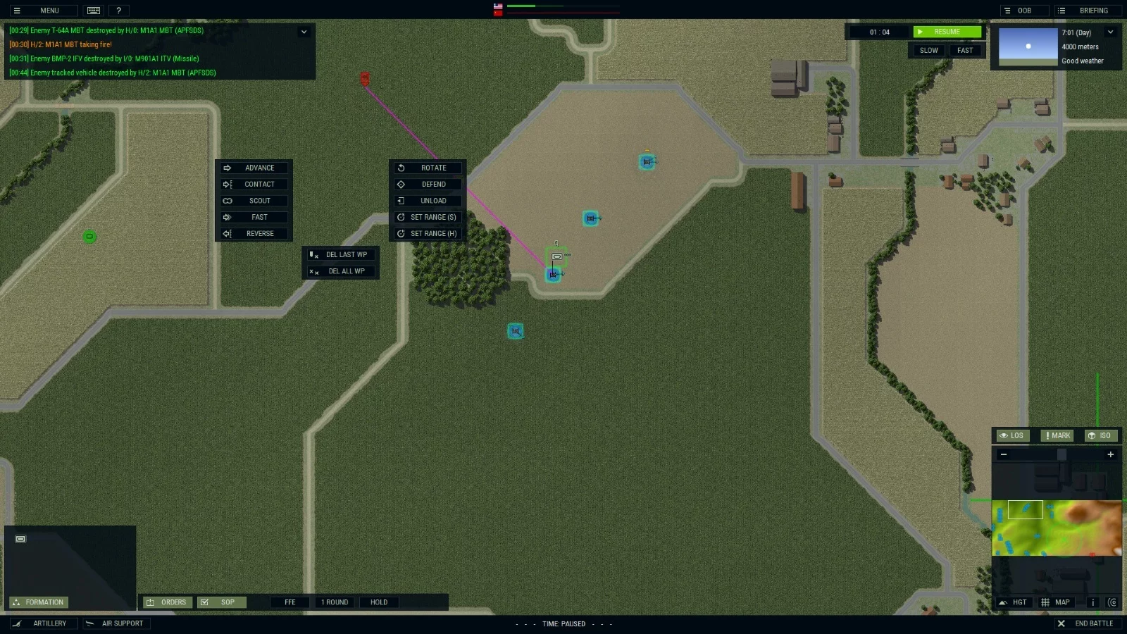 Изображение игры: Armored Brigade