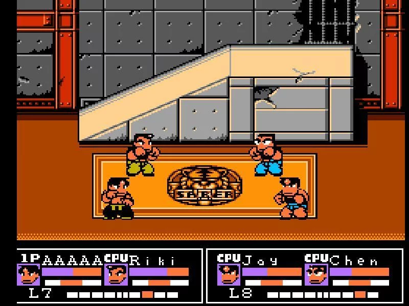 Изображение игры: Nekketsu Kakutou Densetsu