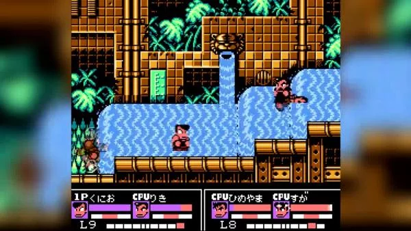 Изображение игры: Nekketsu Kakutou Densetsu