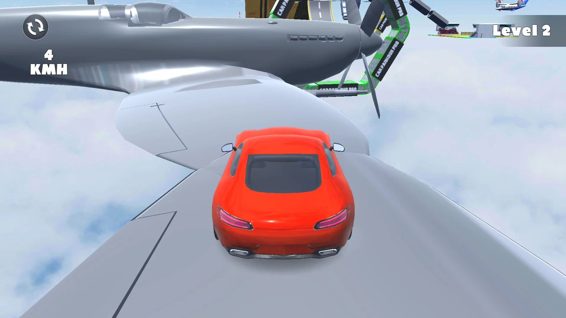 Изображение игры: Car Parkour