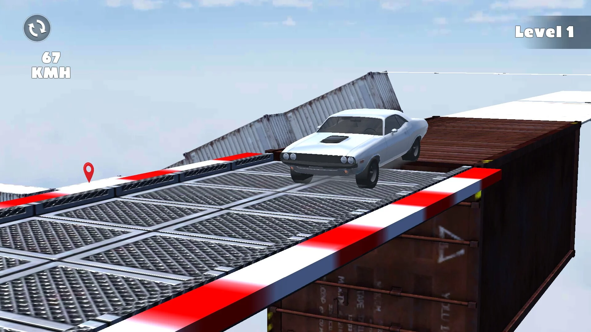Изображение игры: Car Parkour