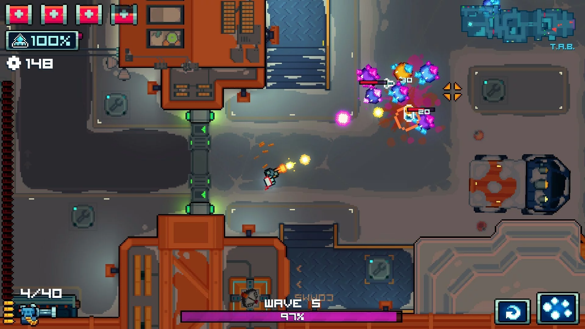 Изображение игры: Minigunner