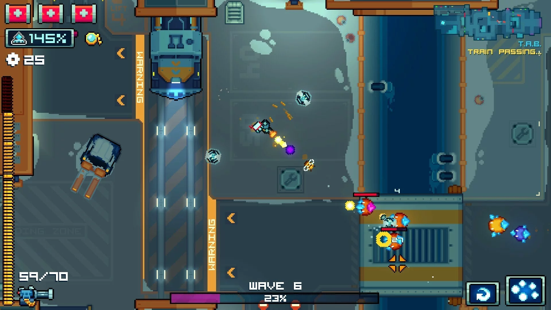 Изображение игры: Minigunner