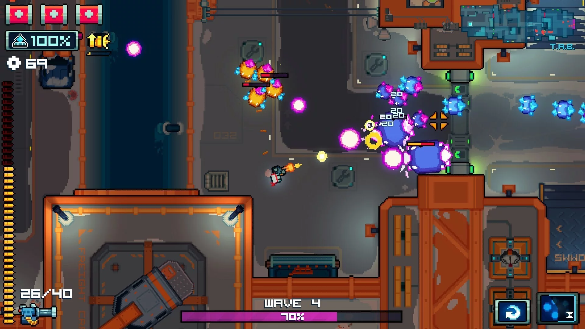 Изображение игры: Minigunner