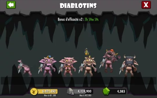 Изображение игры: Dungeon Keeper (mobile)