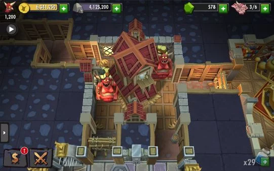Изображение игры: Dungeon Keeper (mobile)