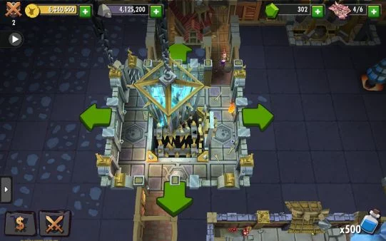 Изображение игры: Dungeon Keeper (mobile)