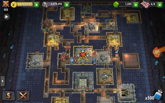 Изображение игры: Dungeon Keeper (mobile)