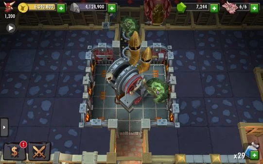 Изображение игры: Dungeon Keeper (mobile)
