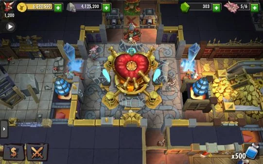Изображение игры: Dungeon Keeper (mobile)