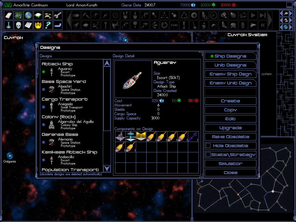 Изображение игры: Space Empires IV Deluxe