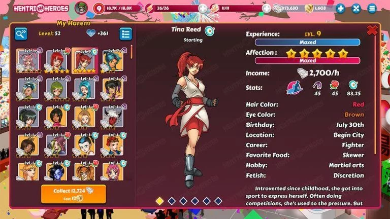 Изображение игры: Harem Heroes