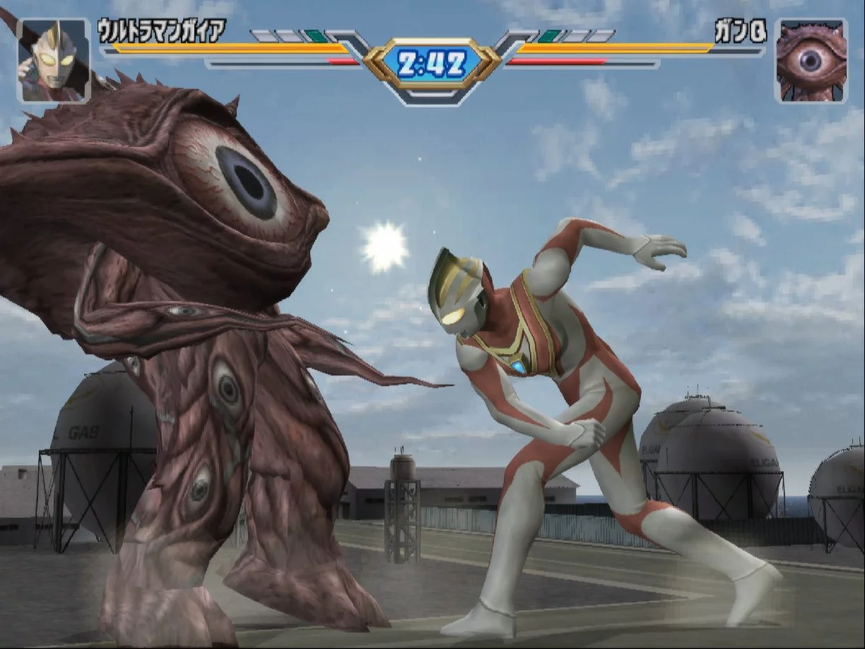 Изображение игры: Ultraman Fighting Evolution 3