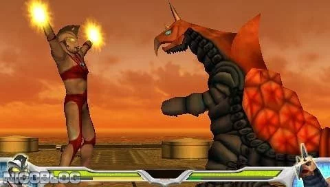 Изображение игры: Ultraman Fighting Evolution 0