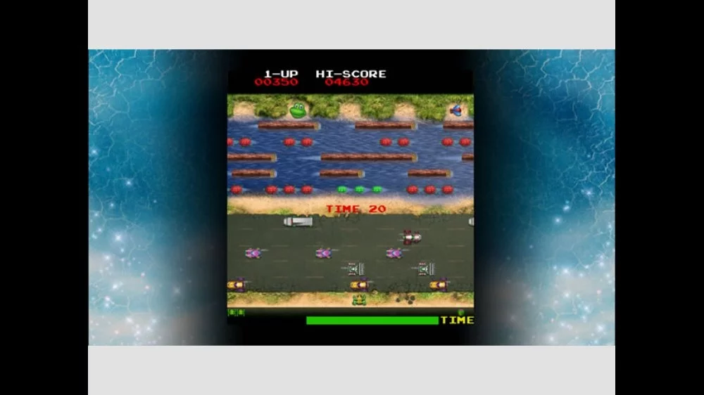Изображение игры: Frogger