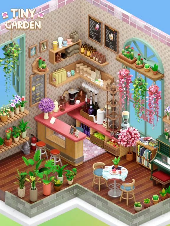 Изображение игры: Tile Garden: Tiny Home Design