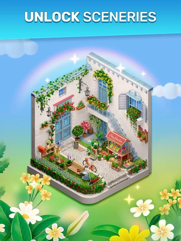 Изображение игры: Tile Garden: Tiny Home Design