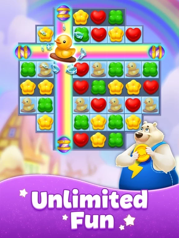 Изображение игры: Sweet Candy - Match 3 Game