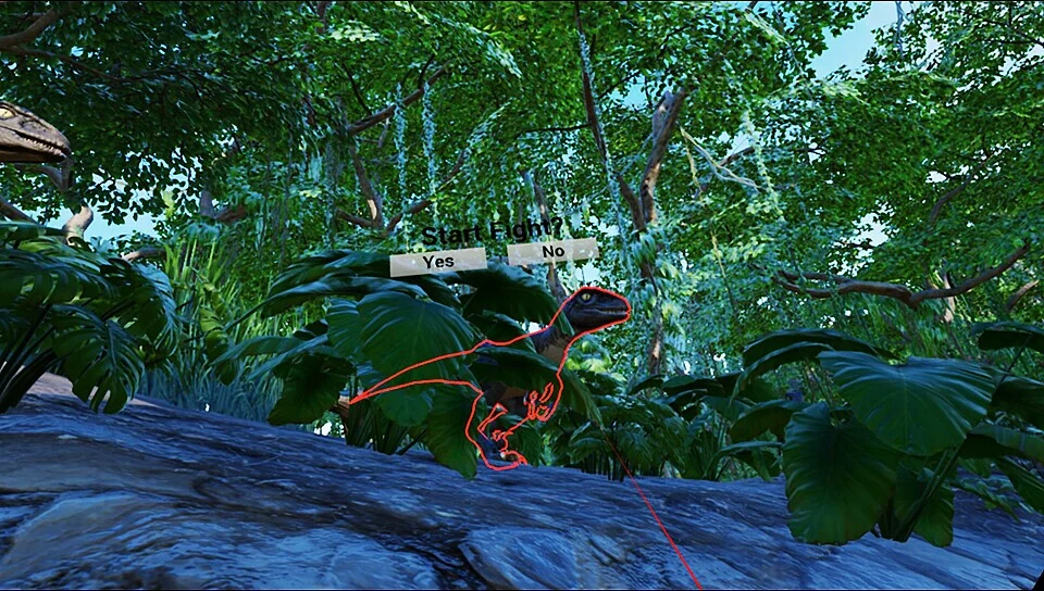 Изображение игры: HERO OF GIANTS: DINOSAURS STRIKE VR