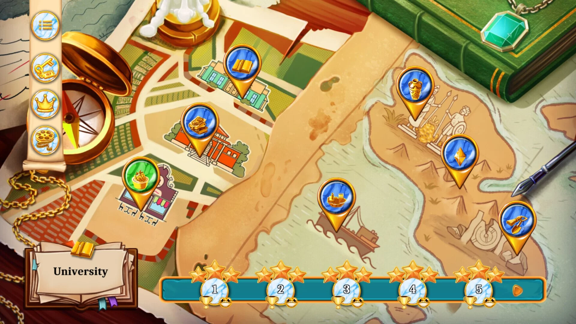 Изображение игры: Elena's Journal: To Atlantis