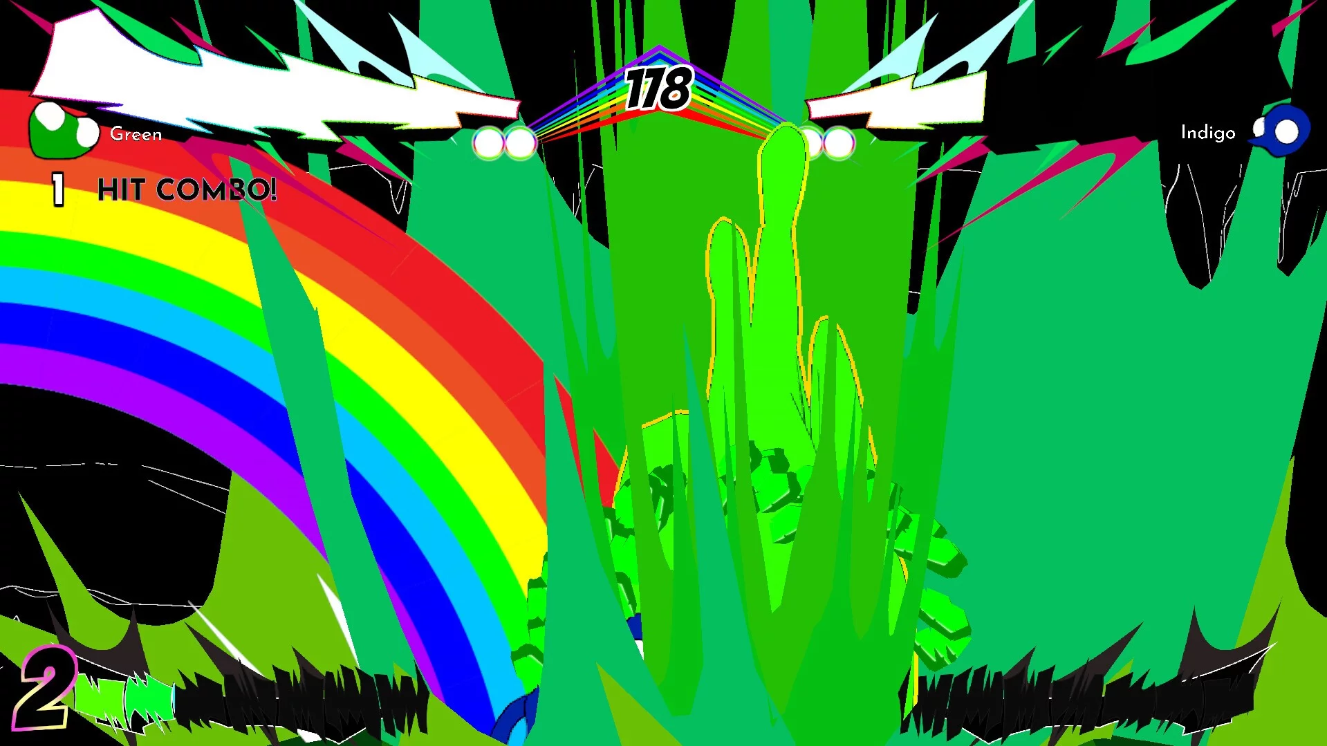 Изображение игры: Rainbowcore Hypernova