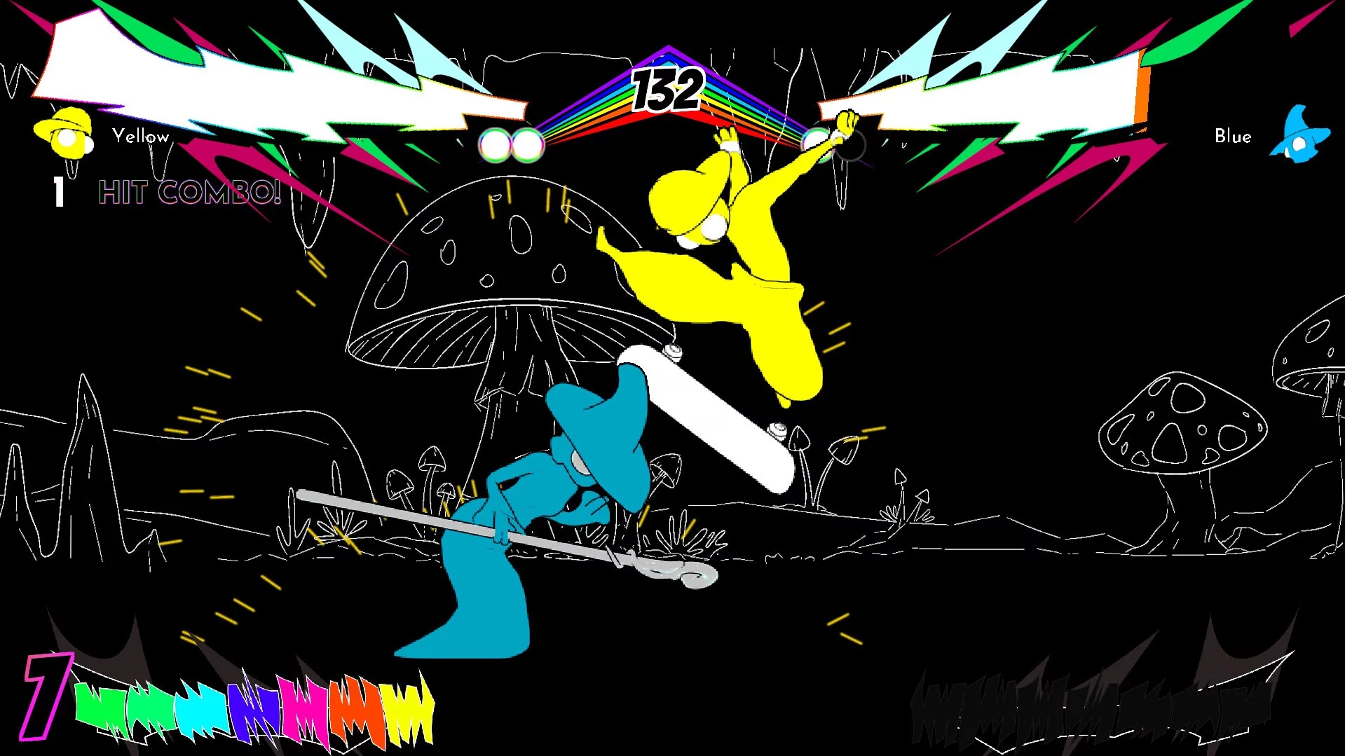 Изображение игры: Rainbowcore Hypernova