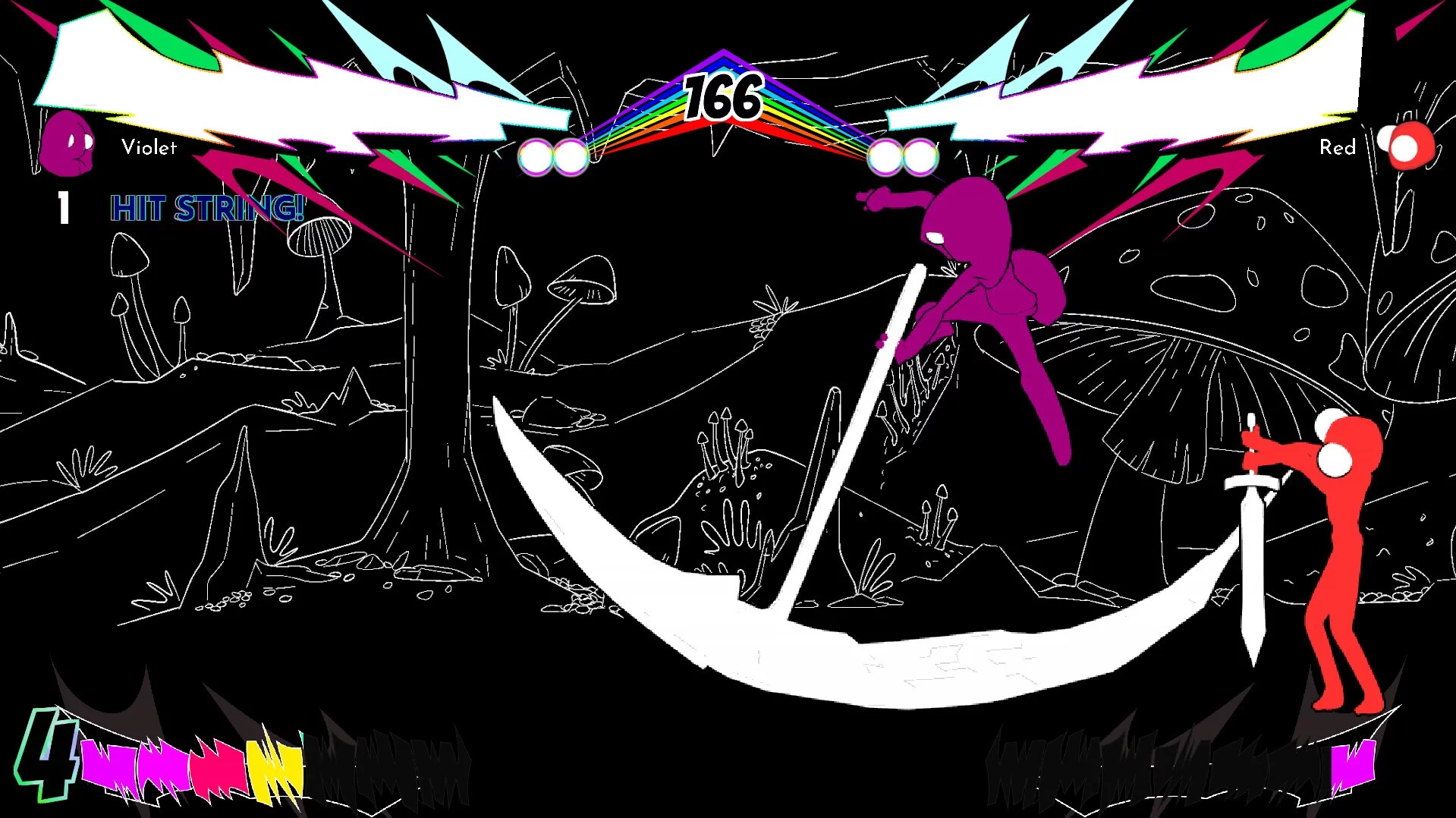 Изображение игры: Rainbowcore Hypernova
