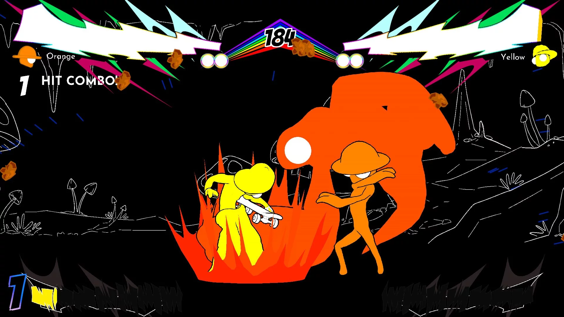 Изображение игры: Rainbowcore Hypernova