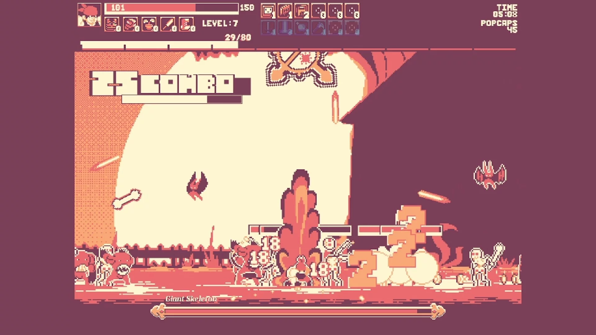 Изображение игры: Skeleton Punchers