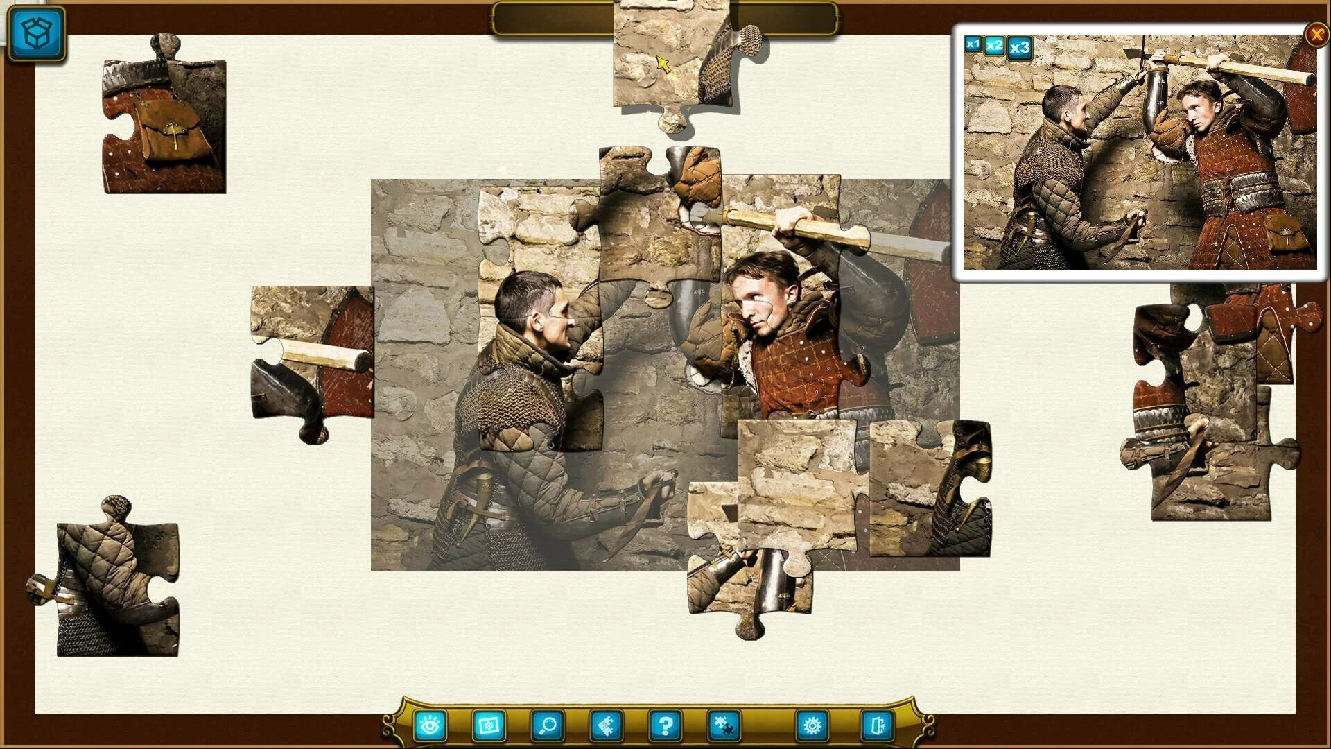 Изображение игры: Royal Jigsaw 4