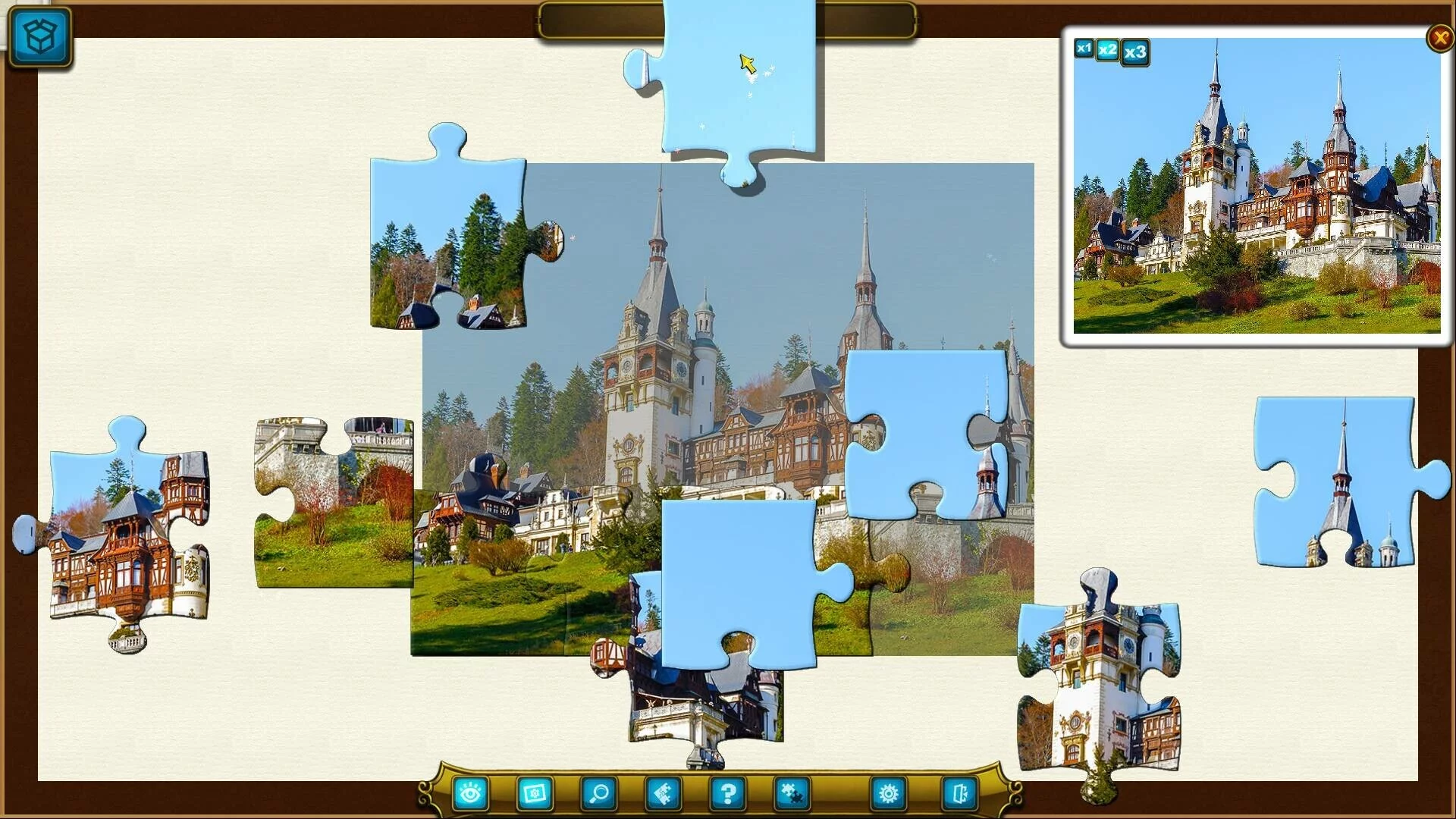 Изображение игры: Royal Jigsaw 4
