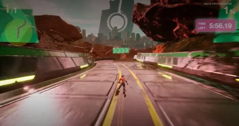 Изображение игры: Stellarace (Demo)