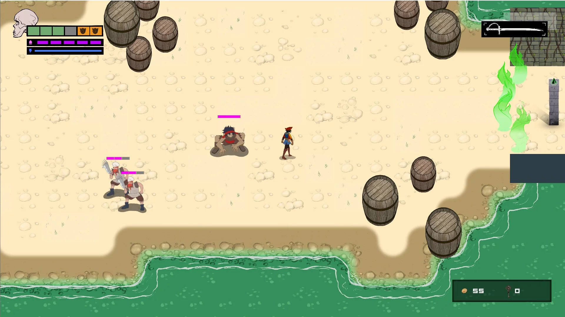 Изображение игры: Curse of the Corsair