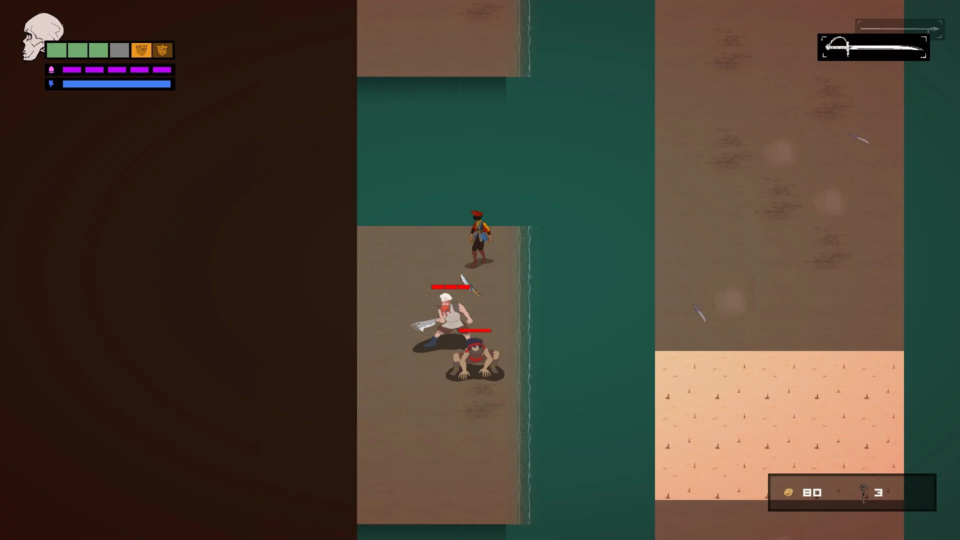 Изображение игры: Curse of the Corsair