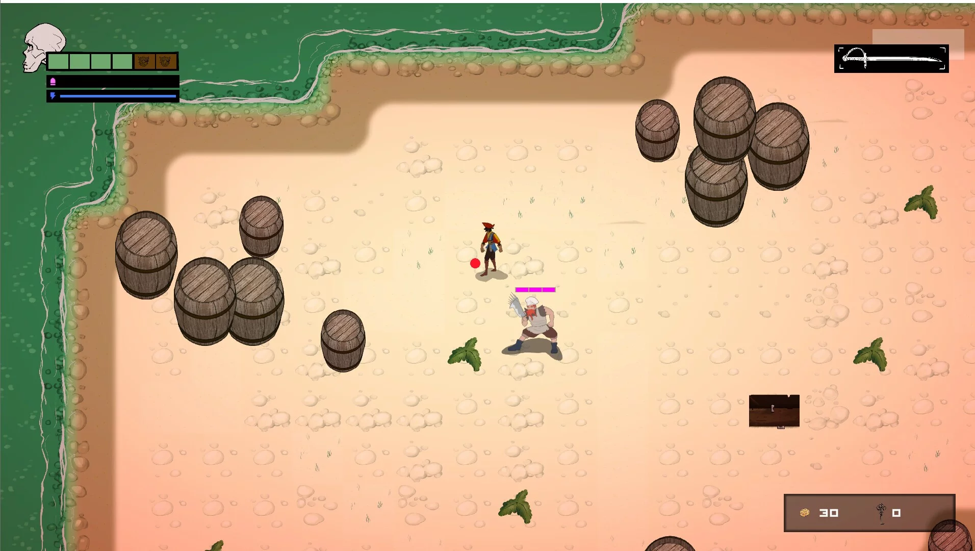 Изображение игры: Curse of the Corsair