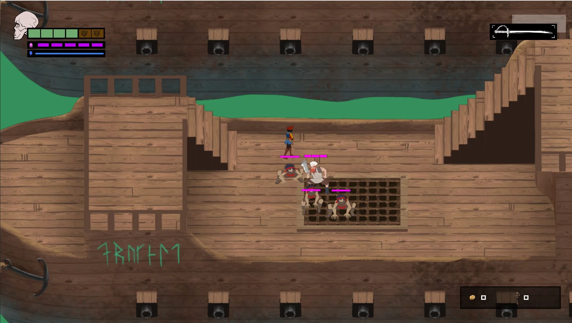 Изображение игры: Curse of the Corsair