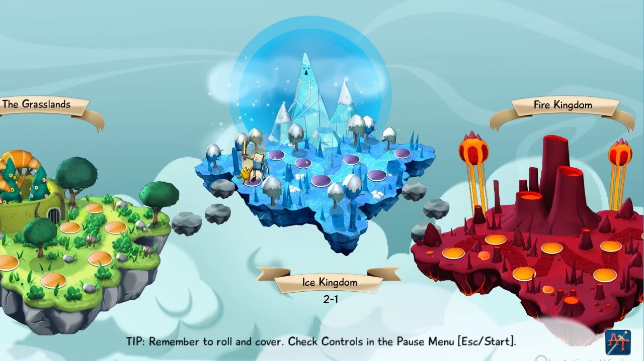 Изображение игры: Finn and Jake's Epic Quest