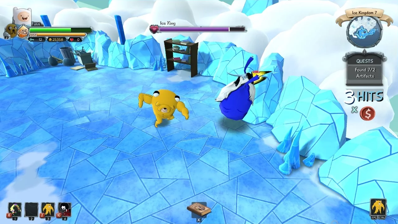 Изображение игры: Finn and Jake's Epic Quest