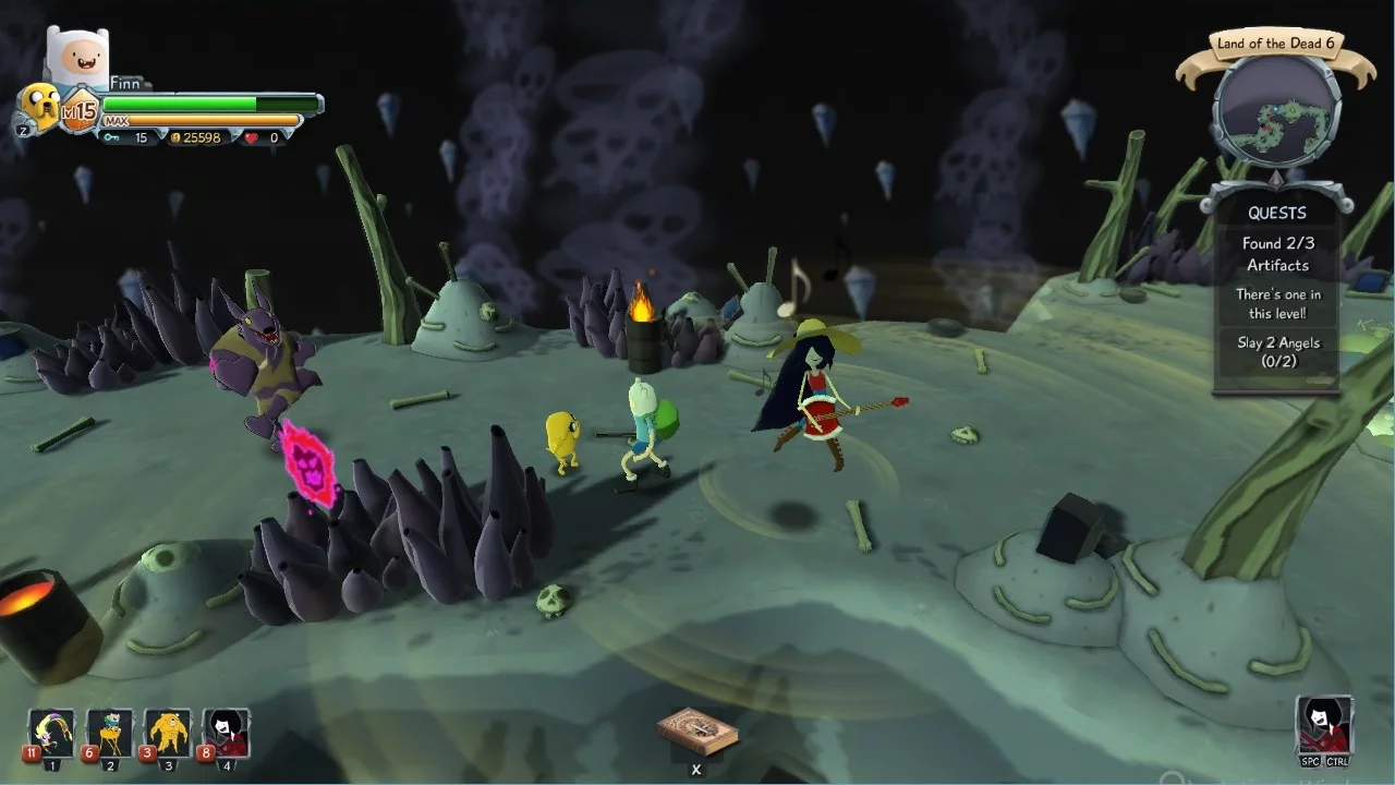 Изображение игры: Finn and Jake's Epic Quest
