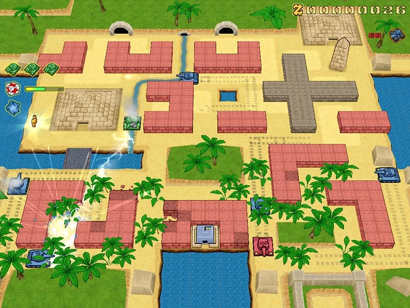 Изображение игры: Armada Tanks