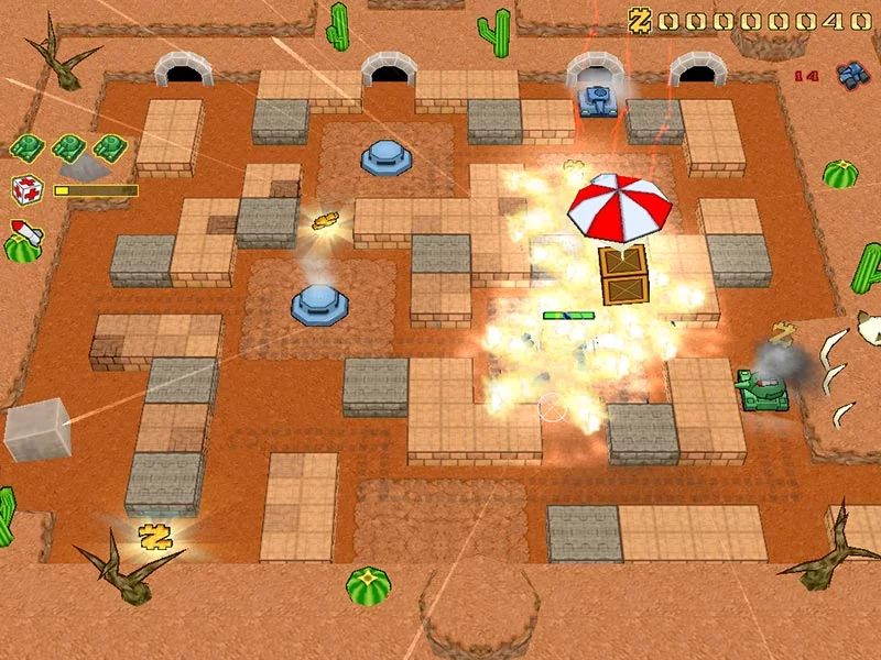 Изображение игры: Armada Tanks