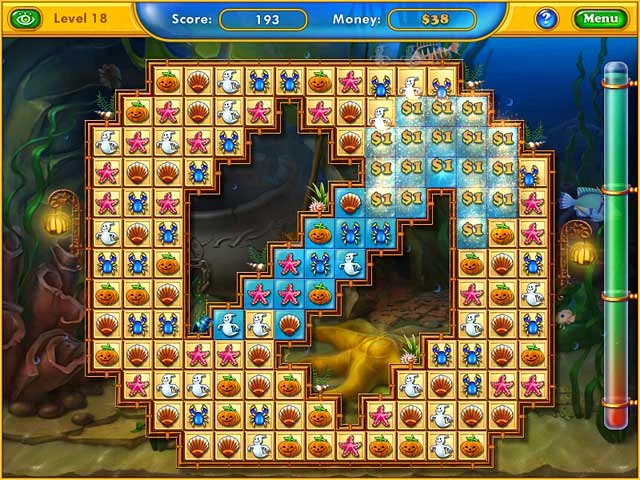 Изображение игры: Fishdom: Spooky Splash