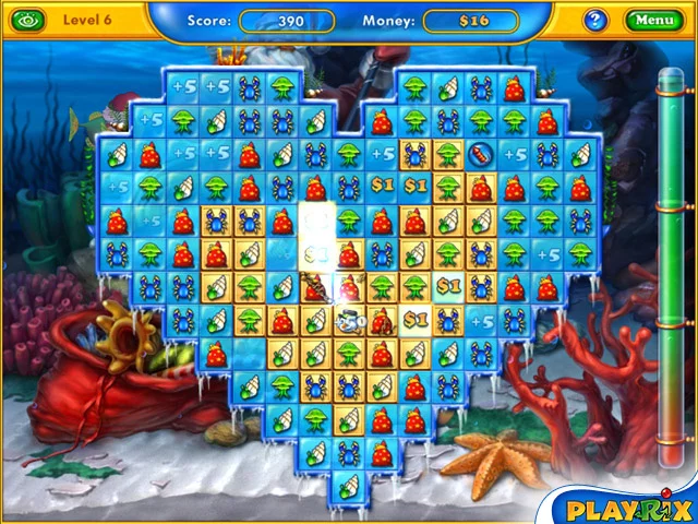 Изображение игры: Fishdom: Frosty Splash