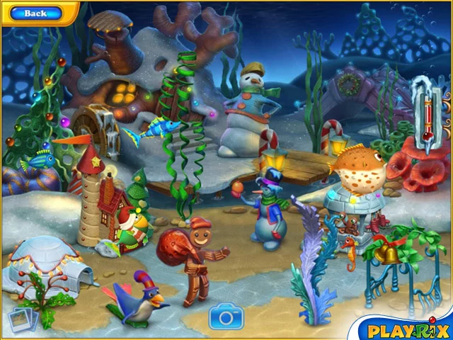 Изображение игры: Fishdom: Frosty Splash