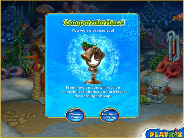 Изображение игры: Fishdom: Frosty Splash