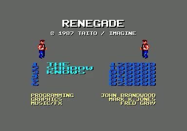 Изображение игры: Renegade (1986)