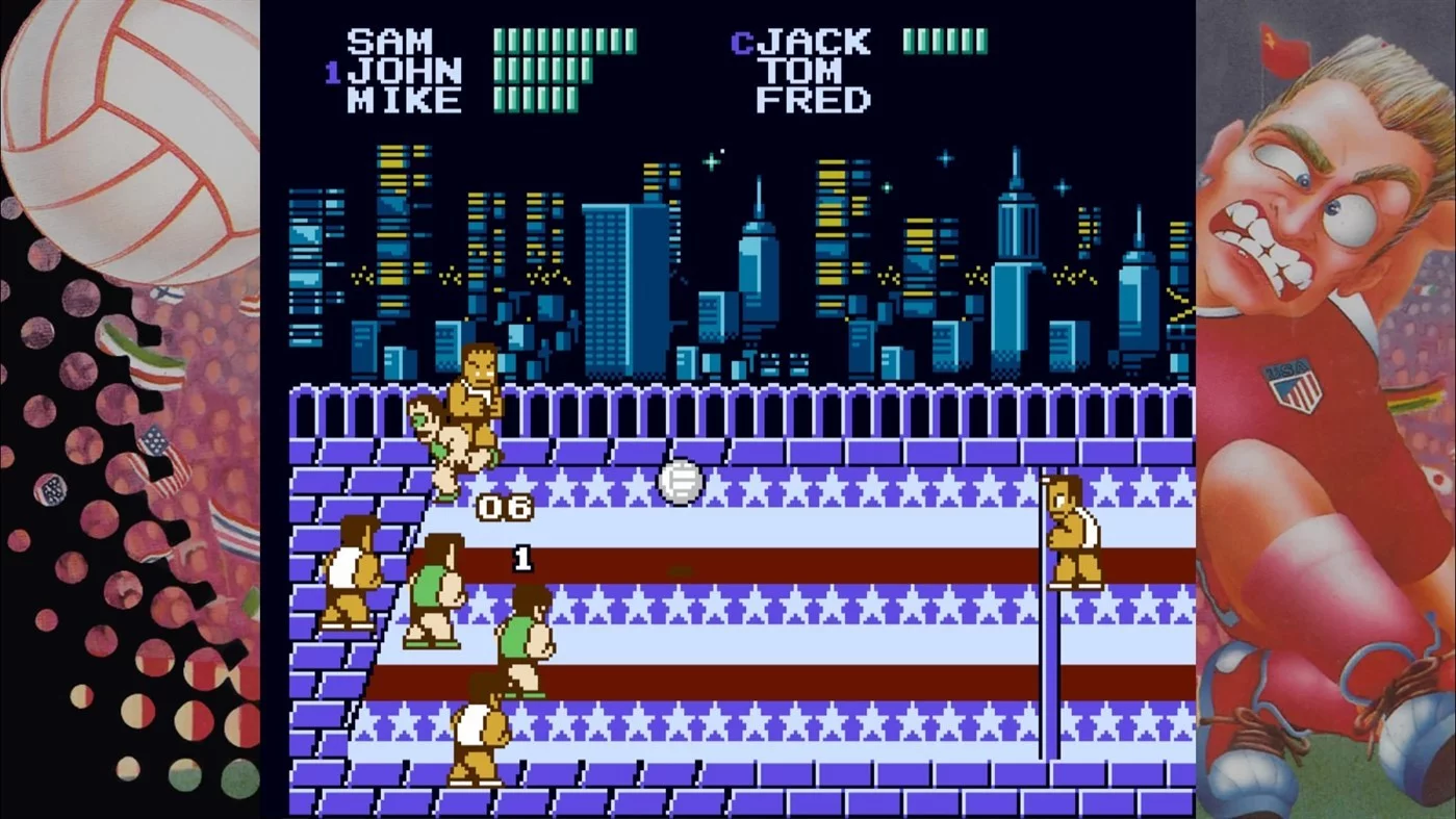 Изображение игры: Super Dodge Ball