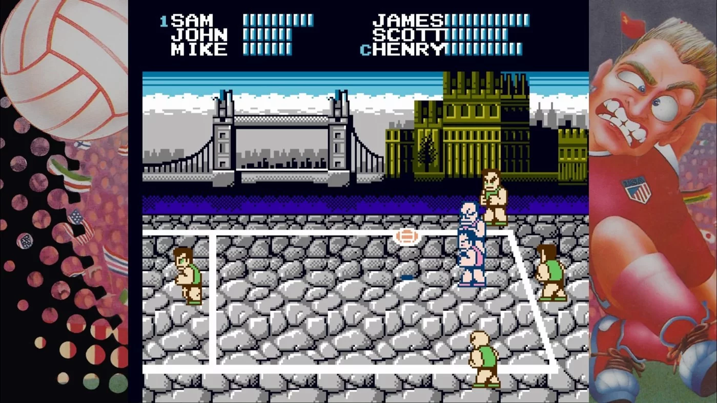 Изображение игры: Super Dodge Ball